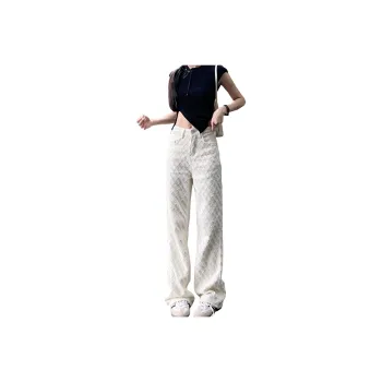 LCEVHZ'S Jeans Women's Apricot