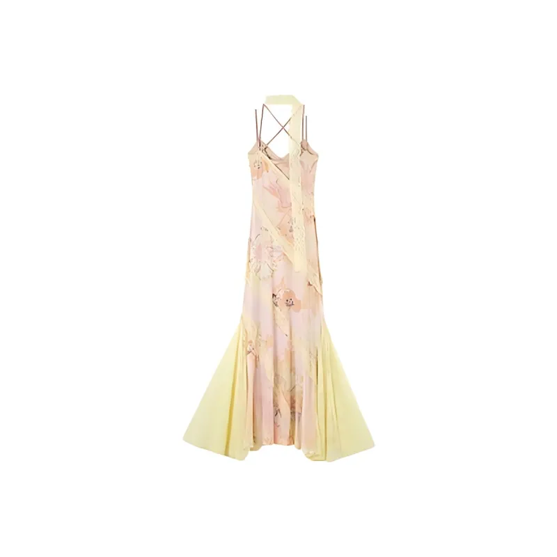 DOSOHEB Slip Dresses Women's-1