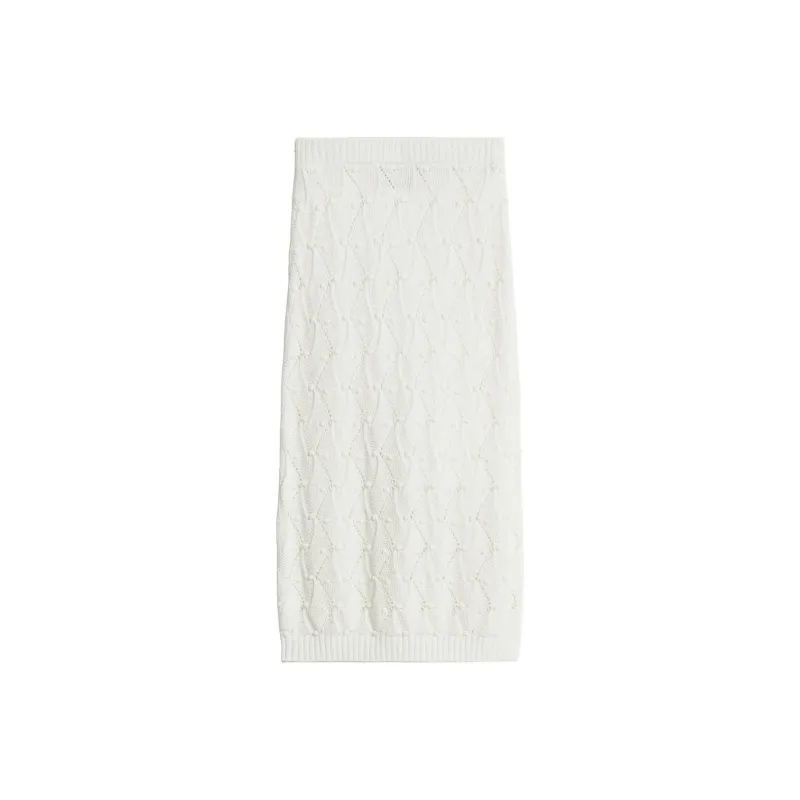 MaxMara Casual Long Skirts Women's White-0
