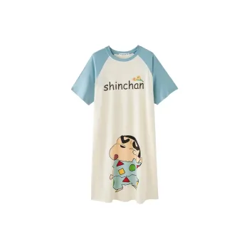 QINZUIMAO x Crayon Shinchan/, Nightgown Women's