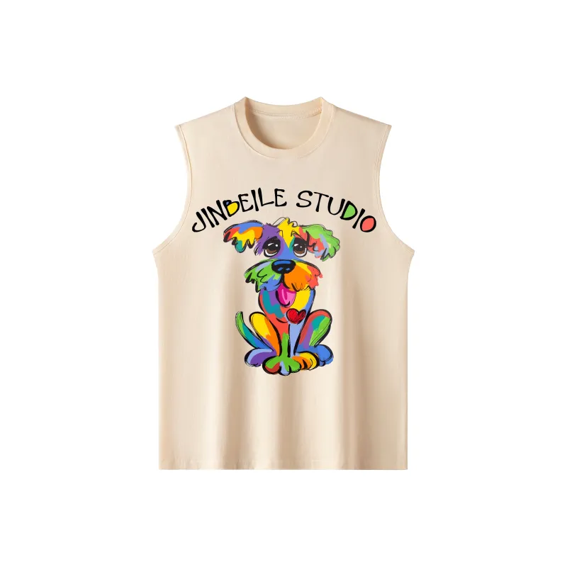 JINBEILE Tank Tops Unisex-10