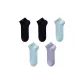 5 Pack (2 Black+2 Light Blue+1 Purple)