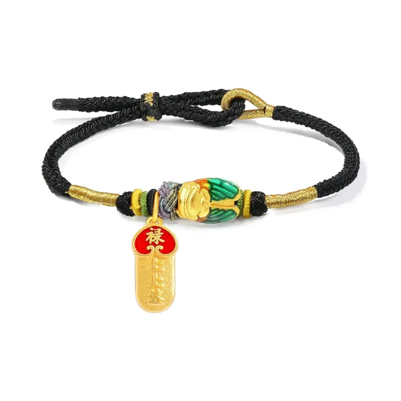 Love Link Alloy Rope Bracelets Unisex-2