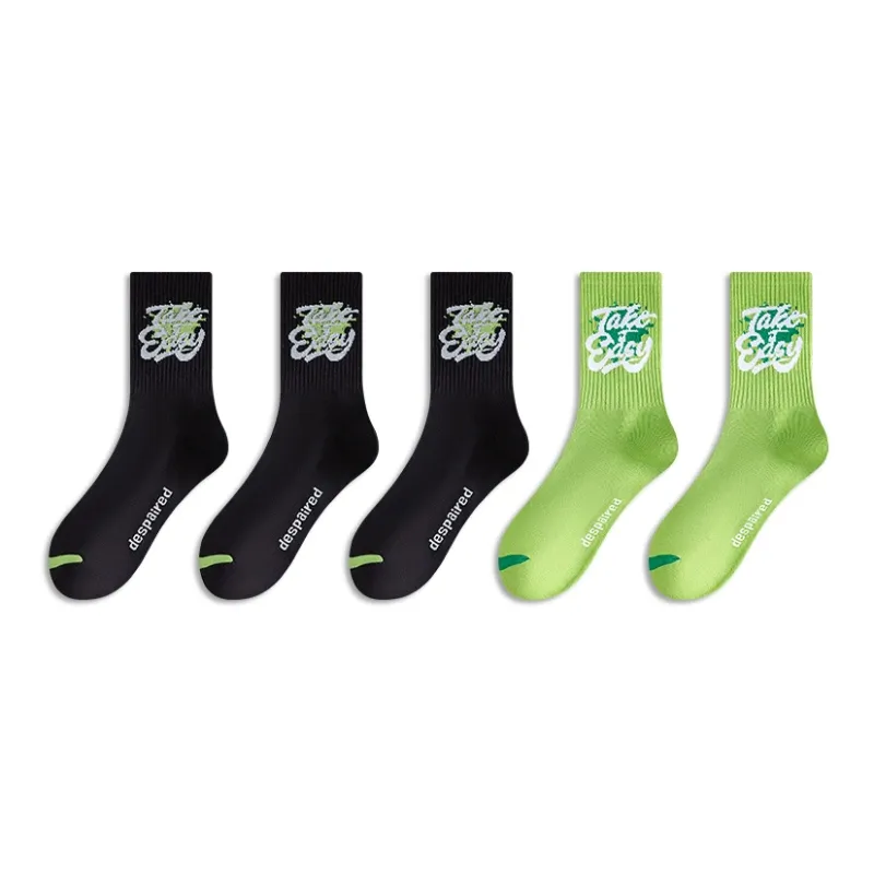 LUOLIAN Basketball Socks Men's 5 Pack-7