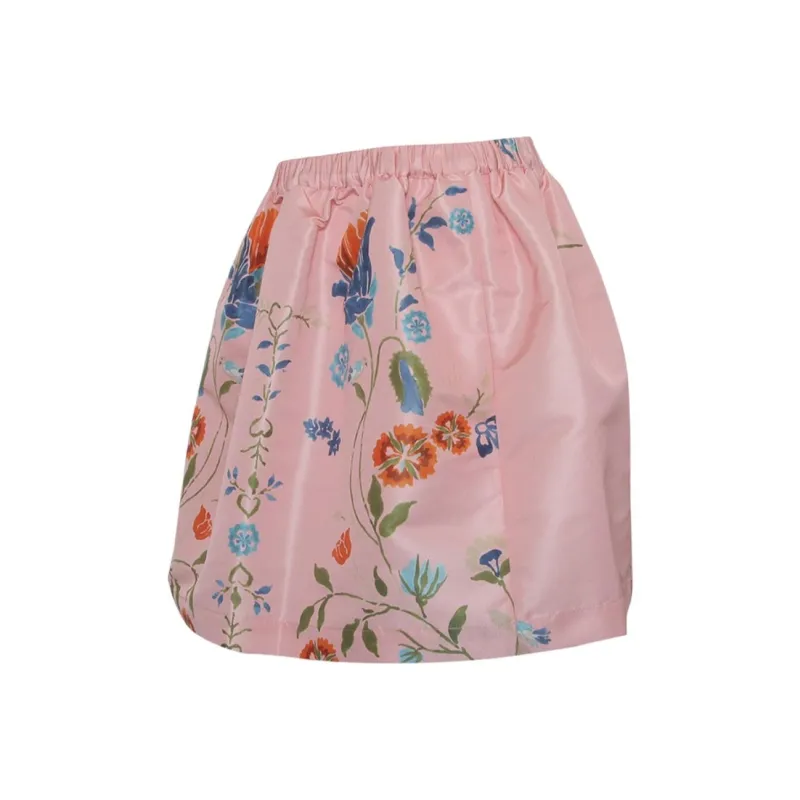 RED VALENTINO Casual Short Skirts Women's Pink-2