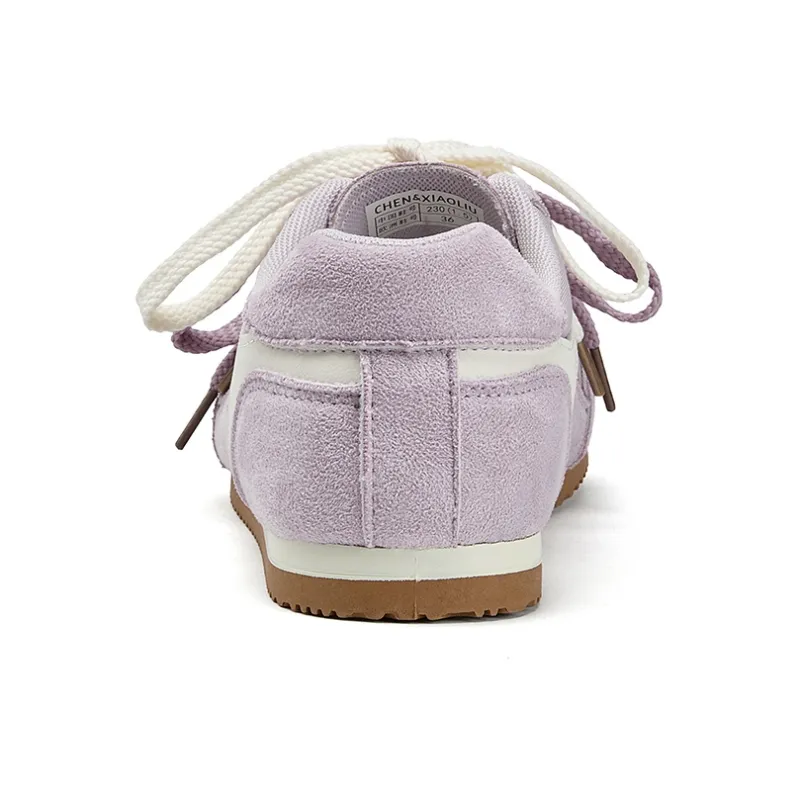 La Chapelle Slip Resistant, Abrasion Resistant, Rebound Resistant Low Top Casual Shoes Women's Purple-5