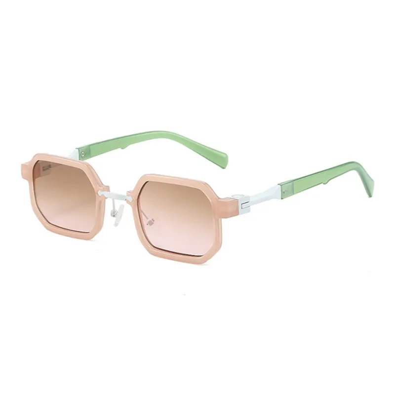 PSACSS PC Metal Square Sunglasses Unisex-5
