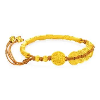 Lao Feng Xiang S925 Silver Bracelets Women's