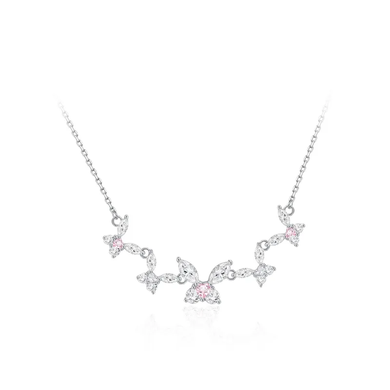 ZHENJIUJIU S925 Necklaces Women's-0