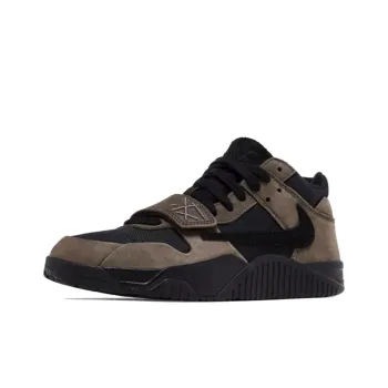 Travis Scott x Jordan Jumpman Jack TR Anti Slip Wear Resistant Low Top Vintage Basketball Shoes Men's Brown