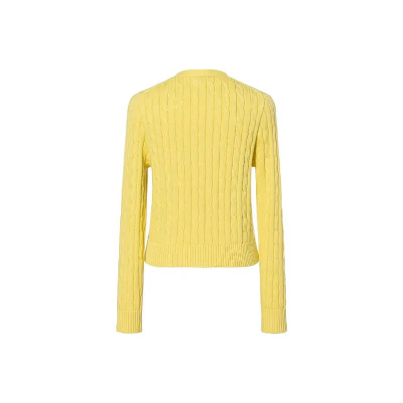Polo Ralph Lauren FW24 Knitwear Women's Yellow-1
