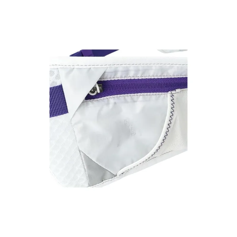 Asics Color Block Fanny Pack Tubas Unisex White-3