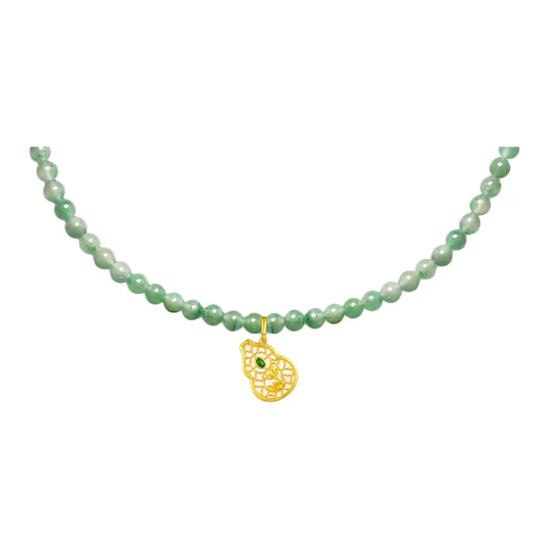 BYTHERE African Emerald Necklaces Women's-0