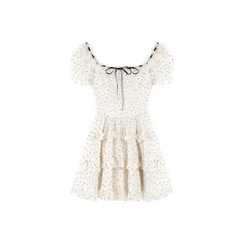 DOSOHEB Short Sleeved Dress Women's