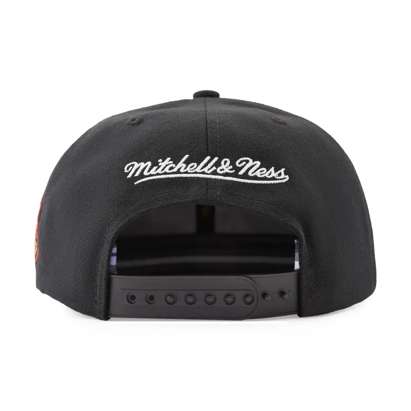 Mitchell & Ness Polyester Flat Brim Baseball Cap Men's-4