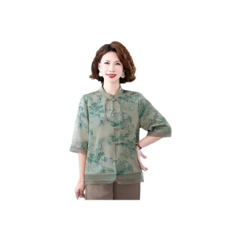 PIERRE CARDIN Chiffon Shirt Women's