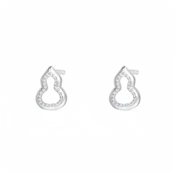 KOOGIS 999 Fine Silver Stud Earrings Unisex