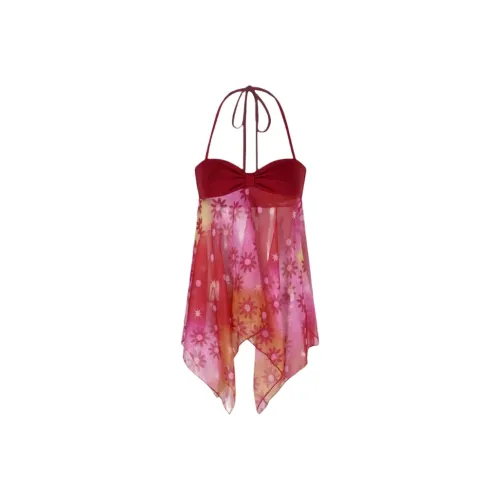 YGPRW Camisoles Women's Red
