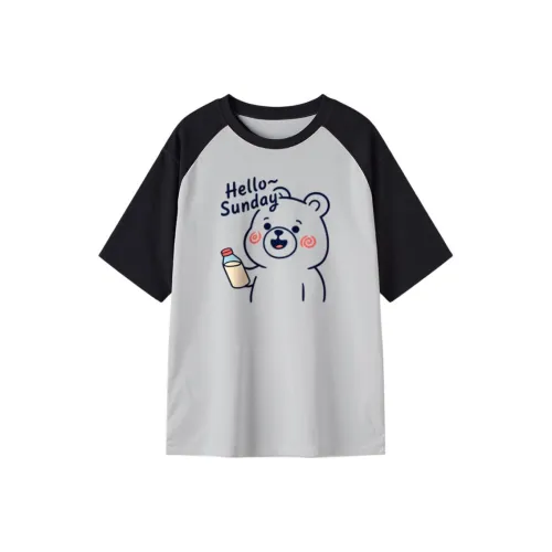 FAIRWHALE Raglan Sleeve T Shirt Women's