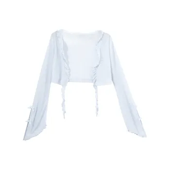 SNBL Cropped Coats Women's Blue