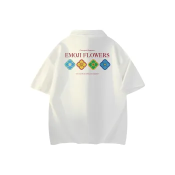 Emoji Polo Shirts Unisex