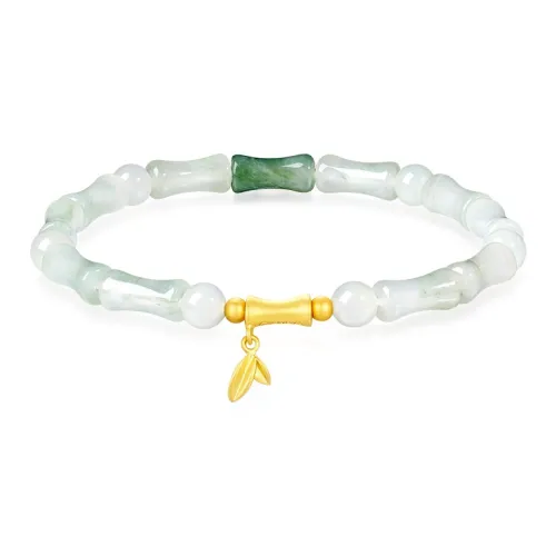 Central Fashion Natural Tianshan Jade Bracelets Women's