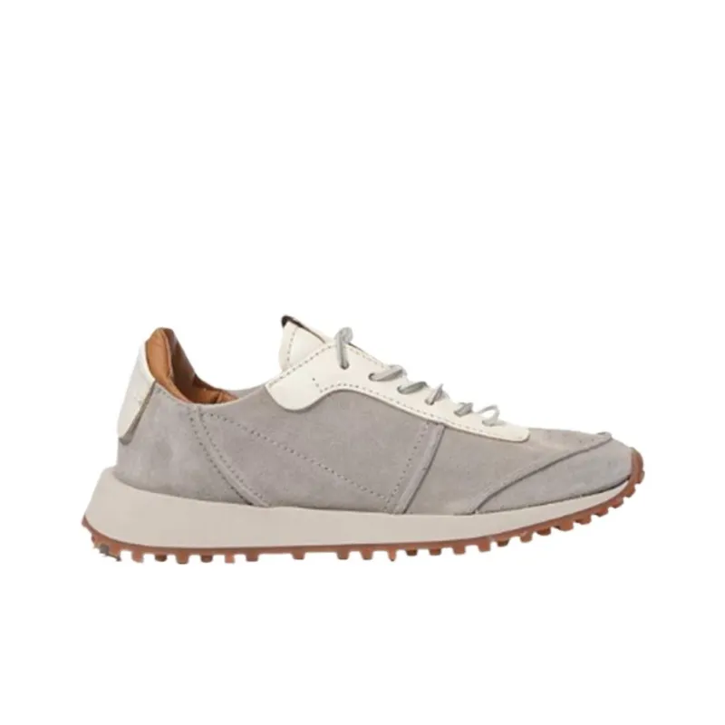 BUTTERO SPIAGGIA Abrasion Resistant Low Top Casual Shoes Men's Gray-1