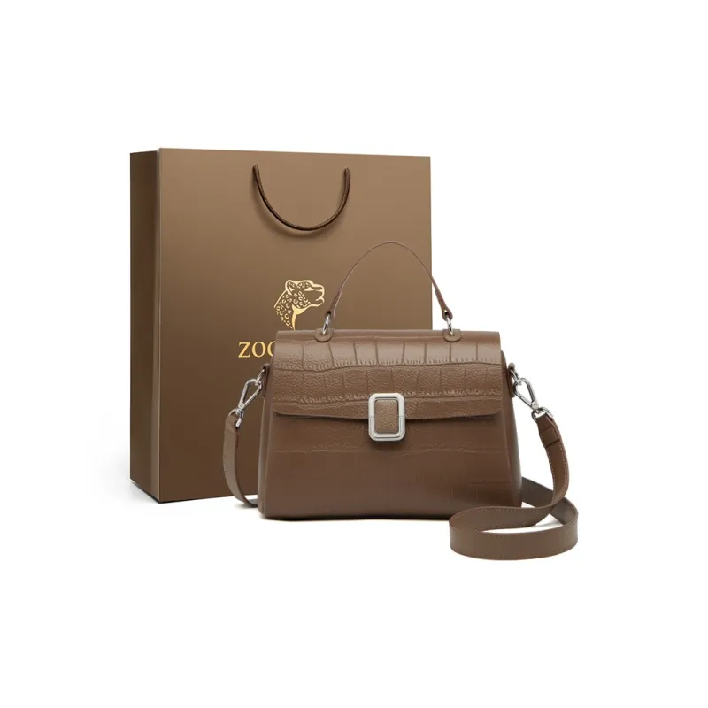 ZOOLER Top Grain Cow Leather One Shoulder Handbag Women's Multicolor-2