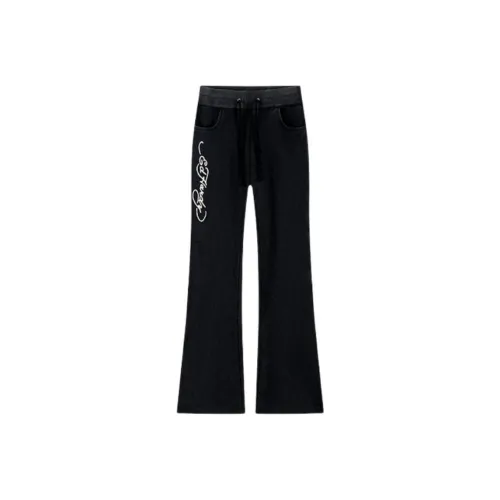 Ed Hardy SS25 Casual Blanc Pants Women's