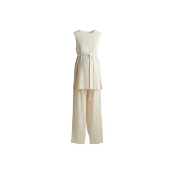 H&M Casual Suits Women's Clothing Sets Cream