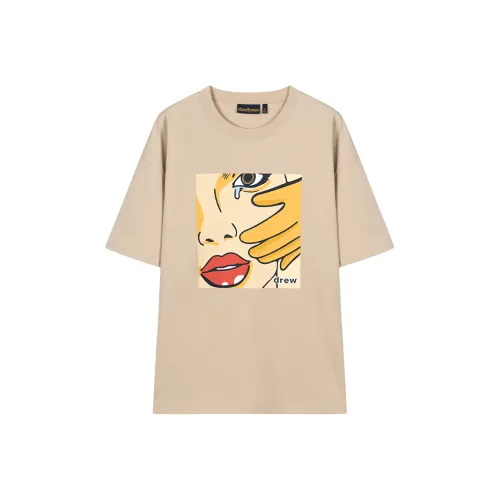 Drew House SS25 T Shirts Unisex Sand
