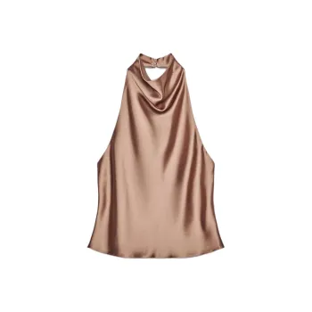 ZARA Tank Tops Women's Medium Camel