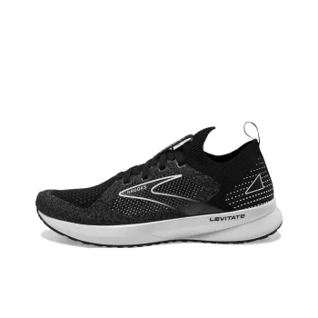 Brooks Levitate StealthFit 5 Anti Slip Wear Resistant Low Top Casual Training Running Shoes Women's Black