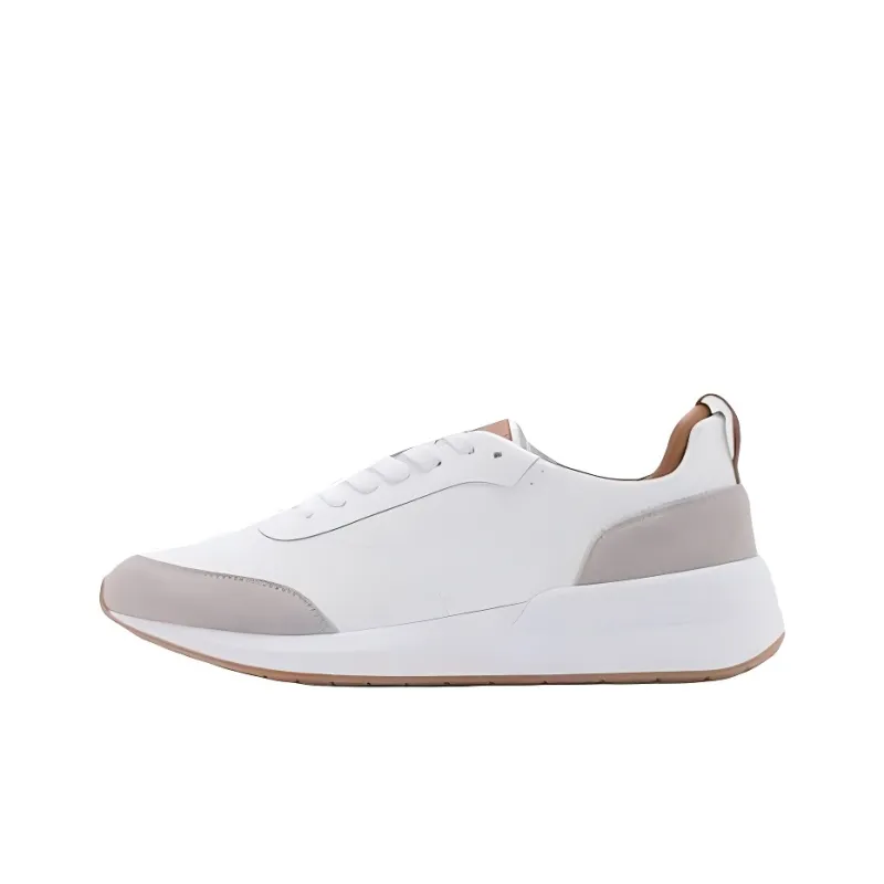 MANGO Low Top Casual Shoes Men's White-0