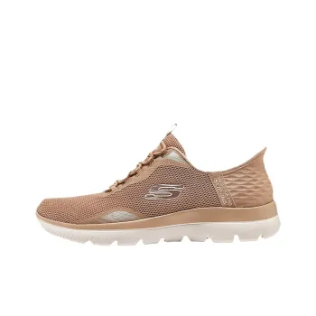 Skechers Low Top Running Shoes Women's Tan