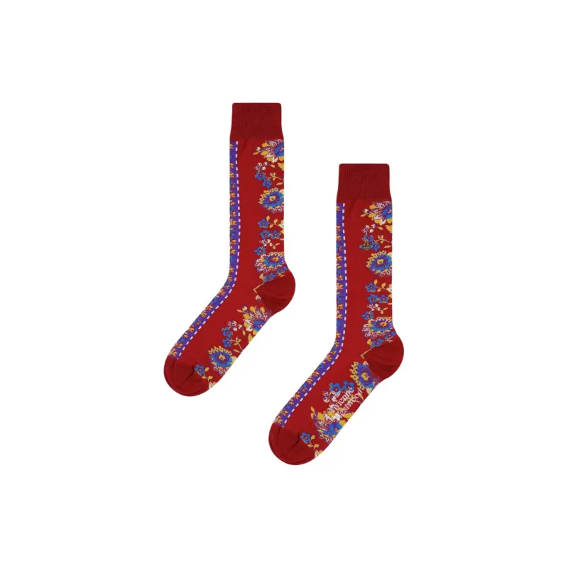 Vivienne Westwood Mid Calf Socks Women's 1 Pack Red-0