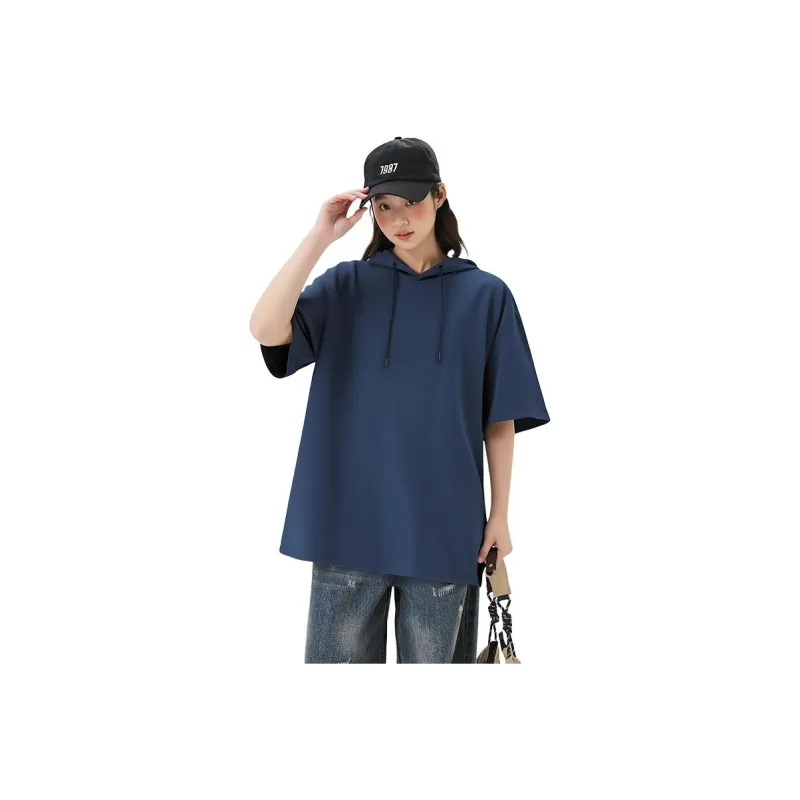 Caramella Drop Shoulder Sleeve T Shirt Women's-10