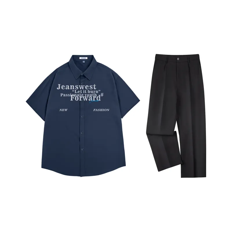 JEANSWEST Shirt Matching Set Unisex-18