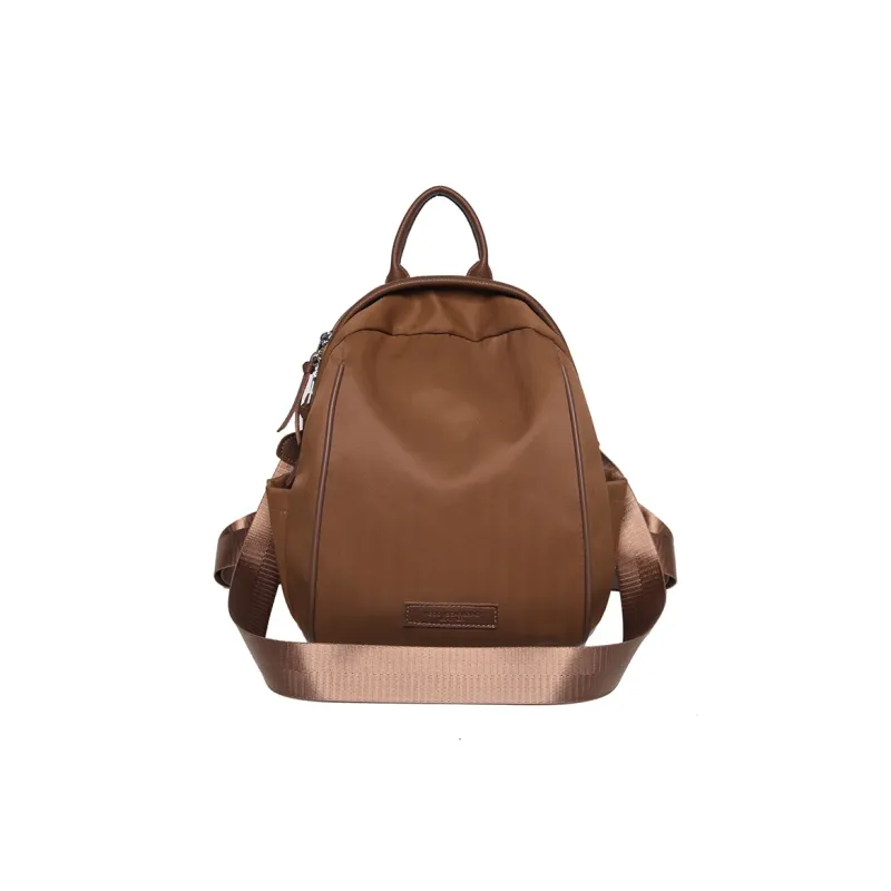 Yalu Nylon Backpack Regular Unisex White/Black/Khaki/Blue/Dark Brown-18