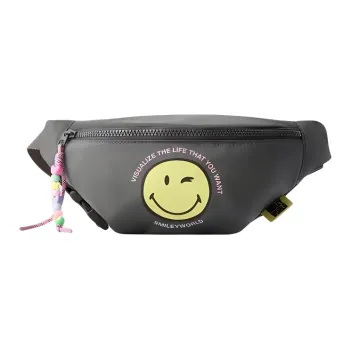 ZARA Polyester Fanny Pack Women's Black
