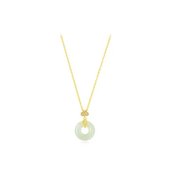 GIFU Serpentine Jade Necklaces Women's