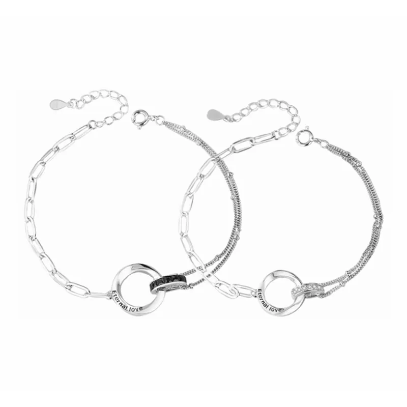 WANLIACC Alloy Rope Bracelets Unisex-4
