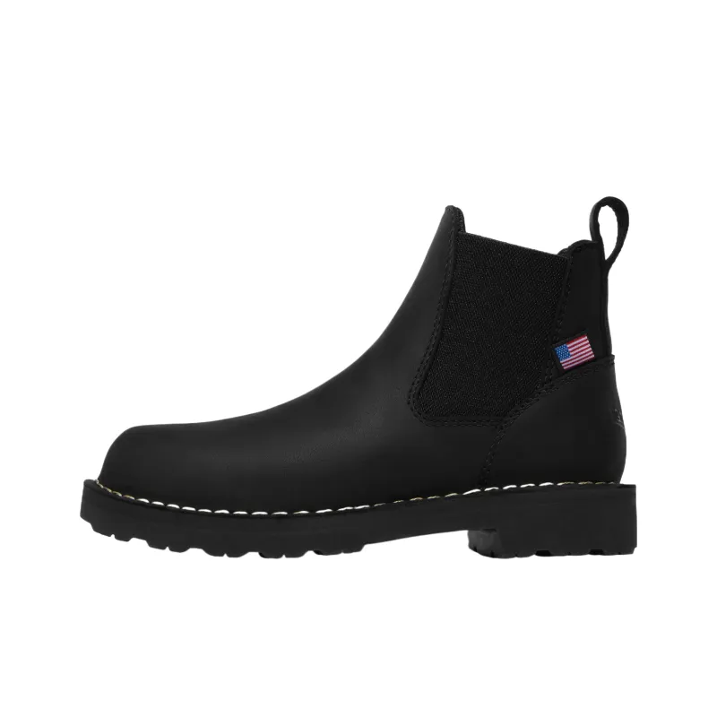 Danner Bull Run Crew Chelsea Boots Women's Black-0