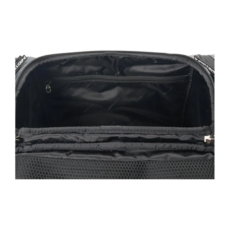 MARK & LONA Artificial Leather Travel Bag Unisex Black-8