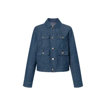 MICHAEL KORS FW24 Jackets & Coats Women's Dark Blue