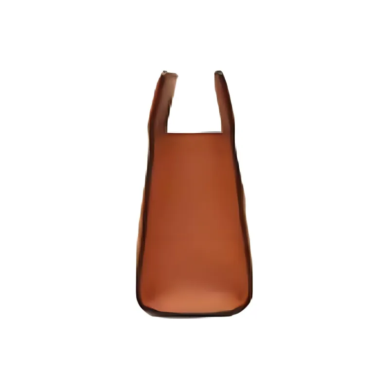 MCM Embossed Leather Clutch Trumpets Women's Cognac-4