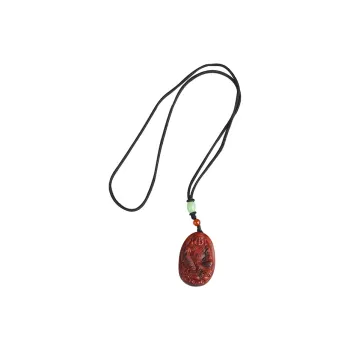 Tianzong Pterocarpus Wooden Necklaces Unisex