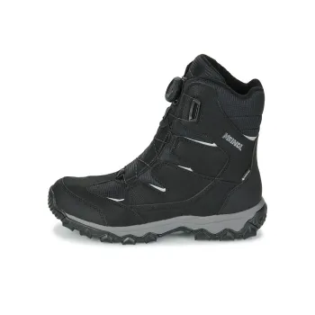 MEINDL Slip Resistant, Abrasion Resistant, Waterproof, And Breathable High Top Hiking Shoes Men's Black