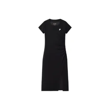 FILA FUSION QR Short Sleeved Dress Women's Jet Black