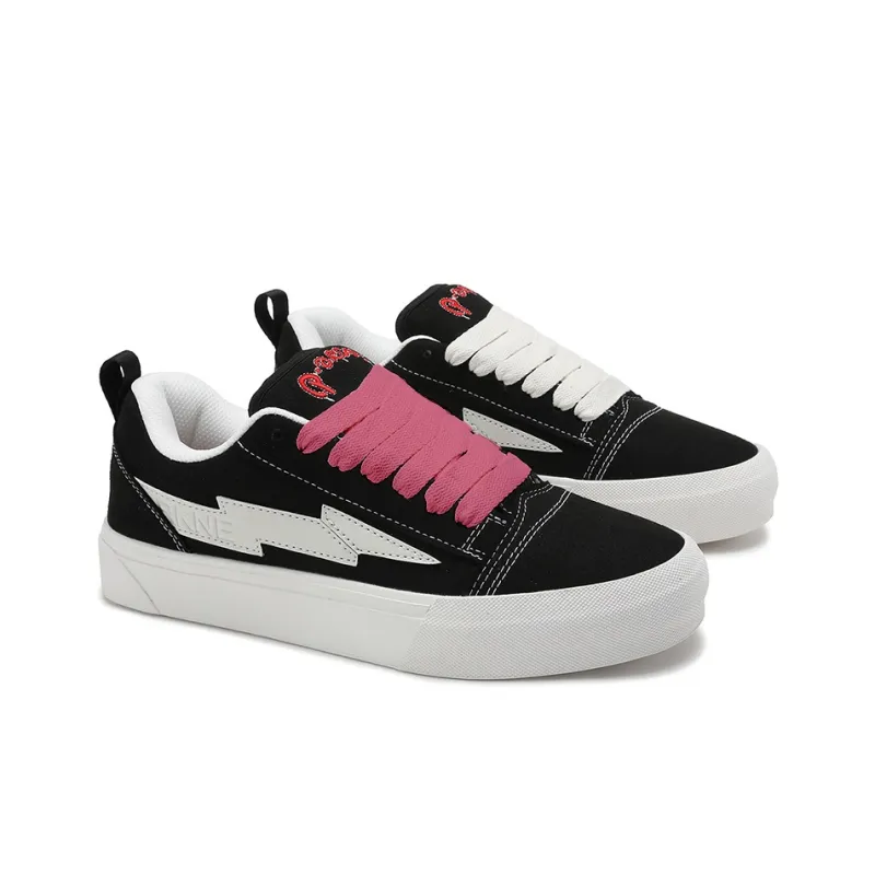 RKNE x PAIBLOKS Slip Resistant Cushioning Abrasion Resistant Low Top Skateboard Shoes Unisex-7